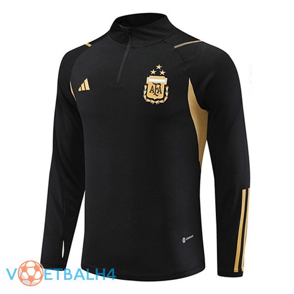 Argentinië Training Sweatshirt zwart 2023/2024