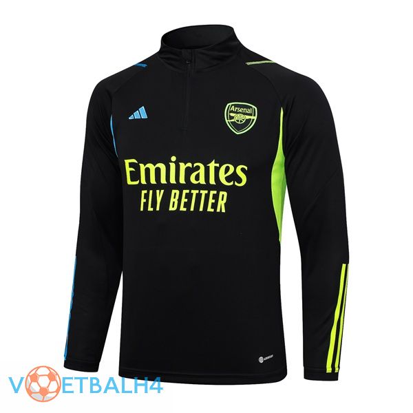 Arsenal Training Sweatshirt zwart 2023/2024