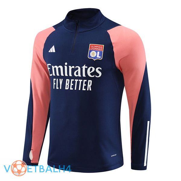 Lyon OL Training Sweatshirt koninklijk blauwe 2023/2024