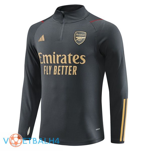 Arsenal Training Sweatshirt grijs 2023/2024