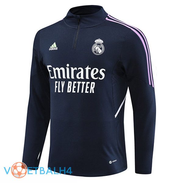 Real Madrid Training Sweatshirt koninklijk blauw 2023/2024