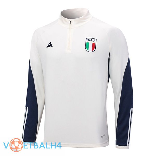 Italië Training Sweatshirt wit 2023/2024