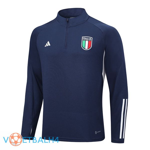 Italië Training Sweatshirt koninklijk blauw 2023/2024