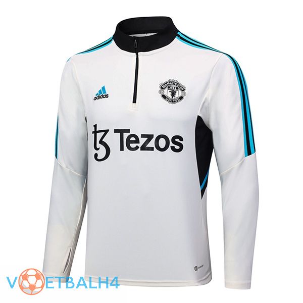 Manchester United Training Sweatshirt wit 2023/2024