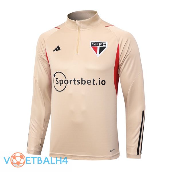 Sao Paulo FC Training Sweatshirt bruin 2023/2024