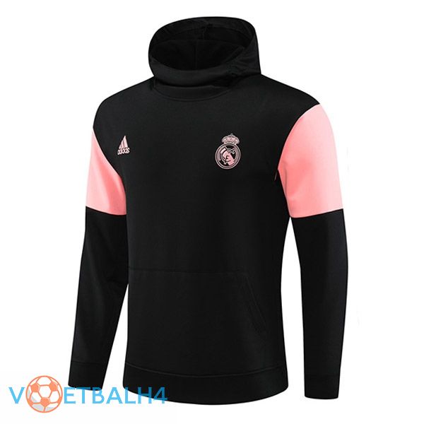 Real Madrid Training Sweatshirt Hoodie zwart 2023/2024