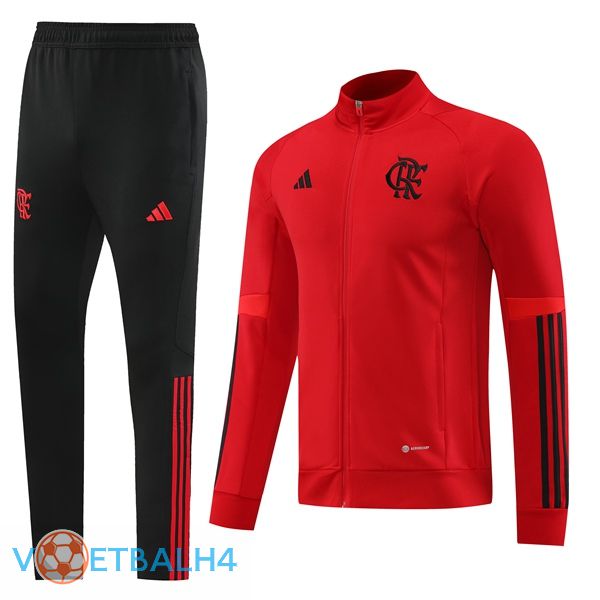 Flamengo Trainingsjaspak rood 2023/2024