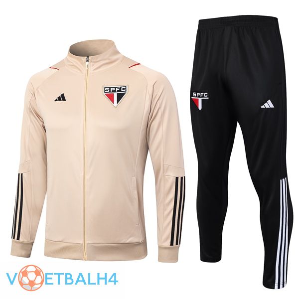 Sao Paulo FC Trainingsjaspak bruin 2023/2024