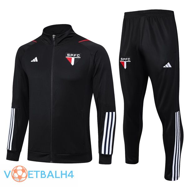 Sao Paulo FC Trainingsjaspak zwart 2023/2024