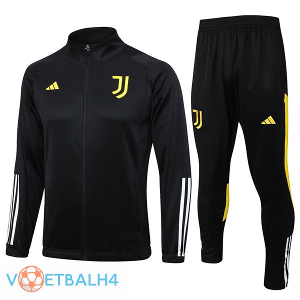 Juventus Trainingsjaspak zwart 2023/2024