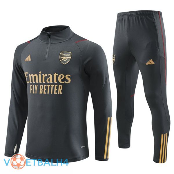 Arsenal trainingspak grijs 2023/2024