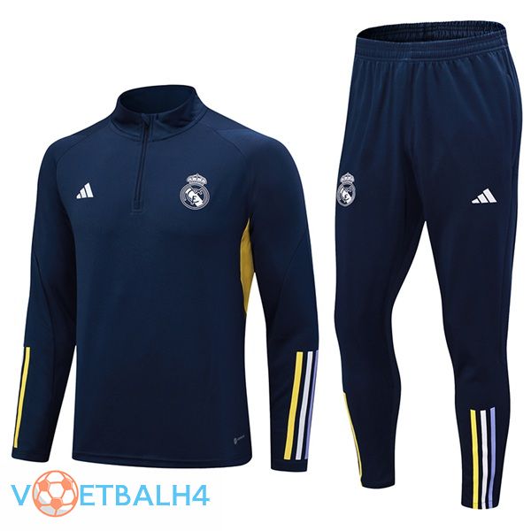 Real Madrid trainingspak blauw koninklijk 2023/2024