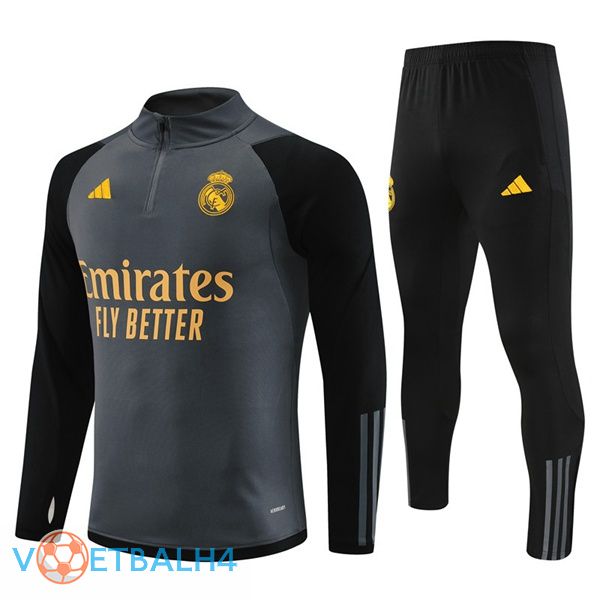 Real Madrid trainingspak grijs 2023/2024