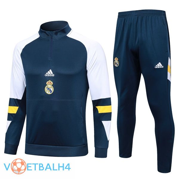 Real Madrid trainingspak koninklijk blauw 2023/2024