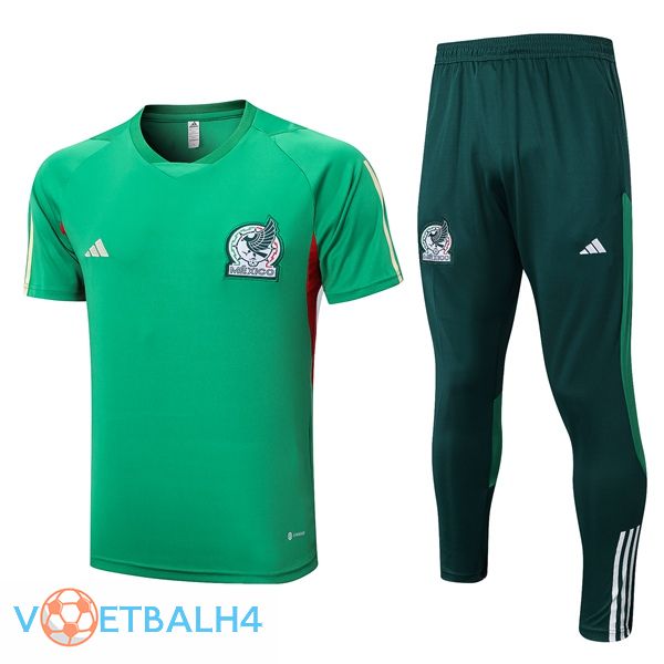 Mexico Training T Shirt + broek groente 2023/2024