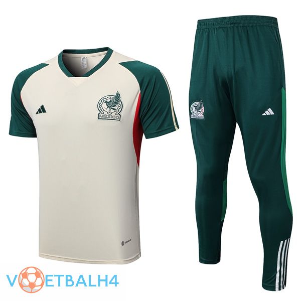 Mexico Training T Shirt + broek bruin 2023/2024