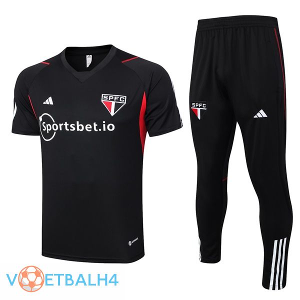 Sao Paulo FC Training T Shirt + broek zwart 2023/2024