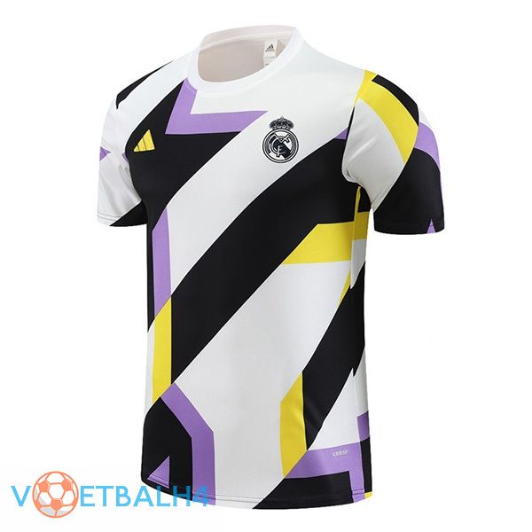 Real Madrid Training T Shirt wit zwart 2023/2024