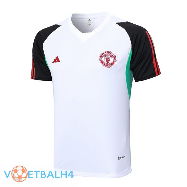 Manchester United Training T Shirt wit 2023/2024