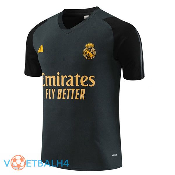 Real Madrid Training T Shirt grijs 2023/2024