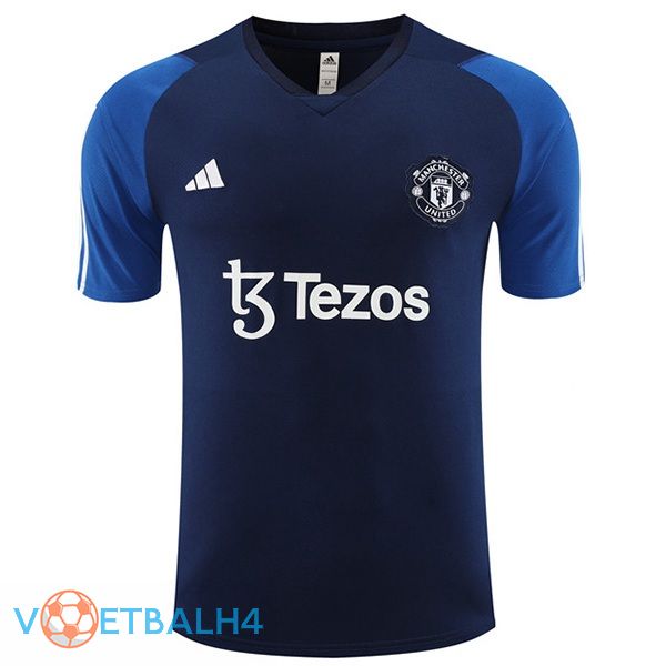 Manchester United Training T Shirt koninklijk blauw 2023/2024