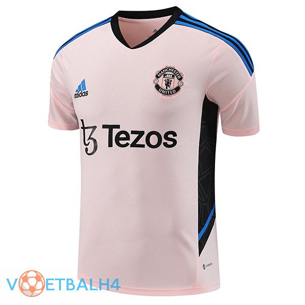 Manchester United Training T Shirt roze 2023/2024