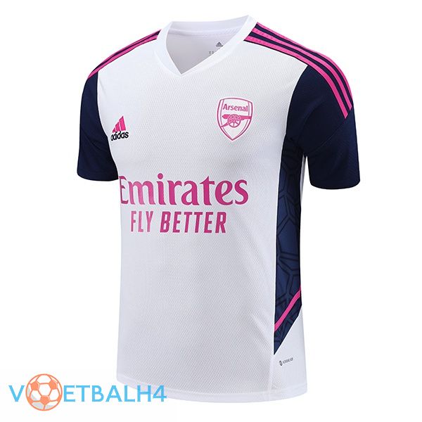 Arsenal Training T Shirt wit 2023/2024