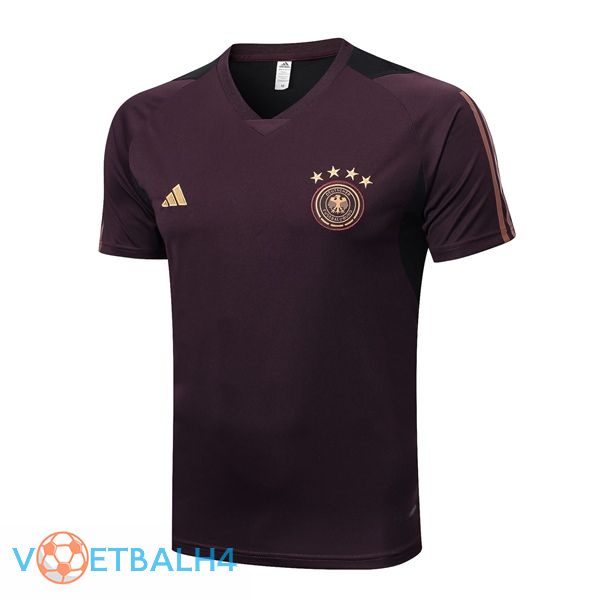 Duitsland Training T Shirt rood 2023/2024