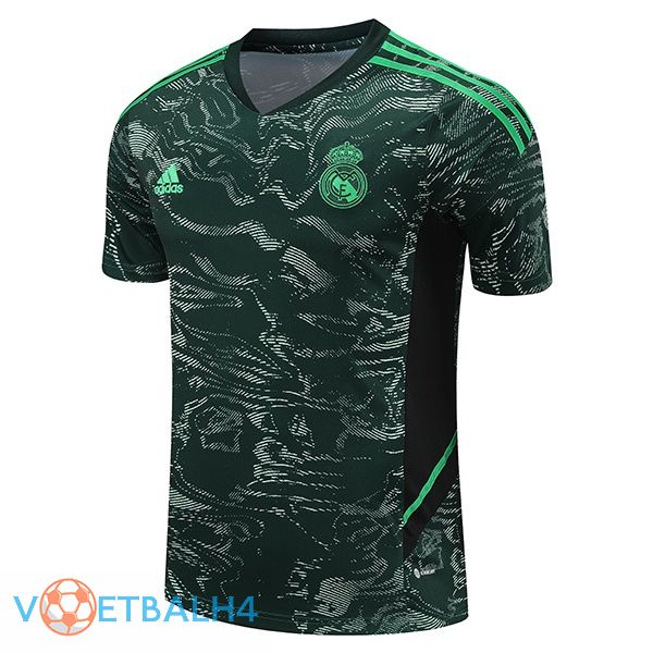 Real Madrid Training T Shirt groente 2023/2024