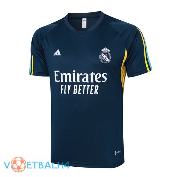 Real Madrid Training T Shirt blauw koninklijk 2023/2024