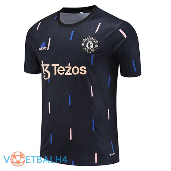 Manchester United Training T Shirt zwart 2023/2024