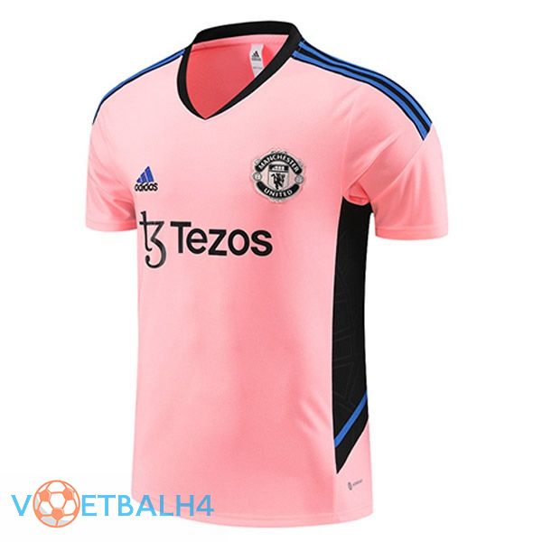 Manchester United Training T Shirt roze 2023/2024