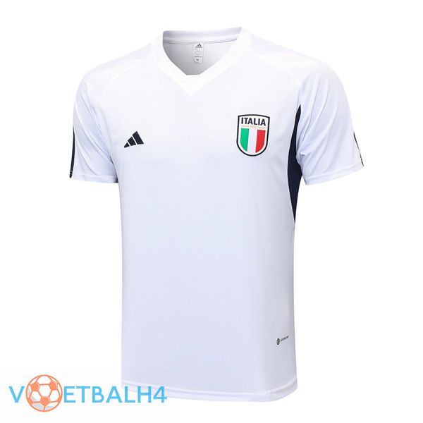 Italië Training T Shirt wit 2023/2024