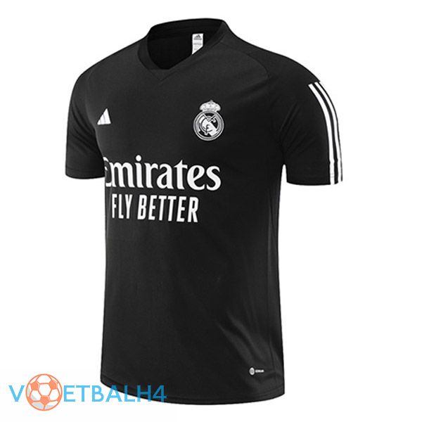 Real Madrid Training T Shirt zwart 2023/2024