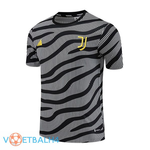 Juventus Training T Shirt zwart grijs 2023/2024