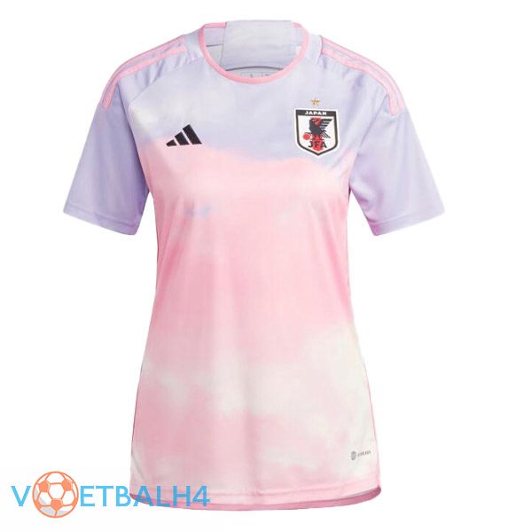 Japan Dames voetbal jersey uit roze 2023/2024