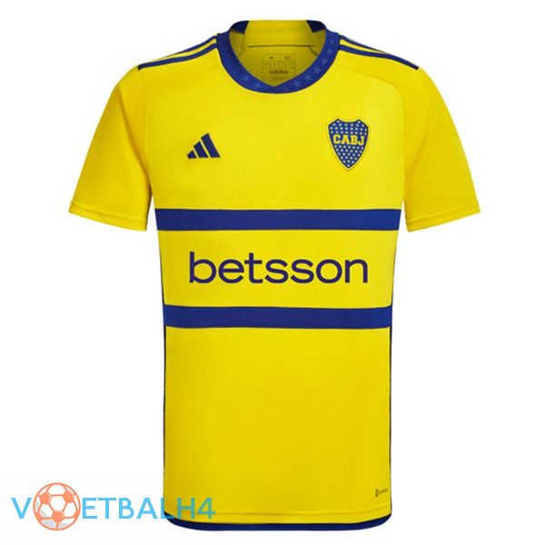 Boca Juniors voetbal jersey uit geel 2023/2024