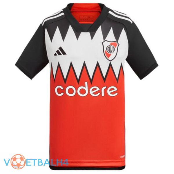 River Plate voetbal jersey uit rood 2023/2024