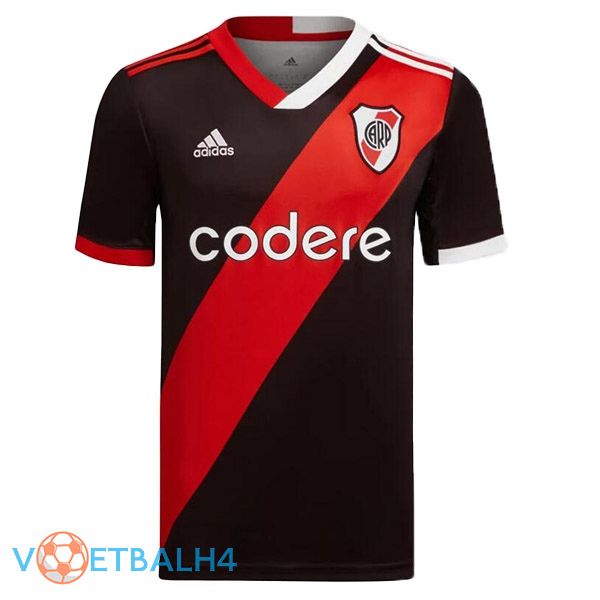 River Plate voetbal jersey derde zwart rood 2023/2024