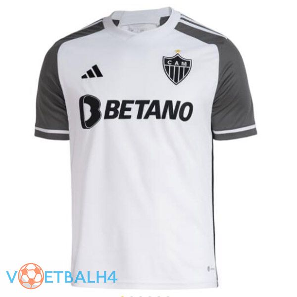 Atletico Mineiro voetbal jersey uit wit grijs 2023/2024