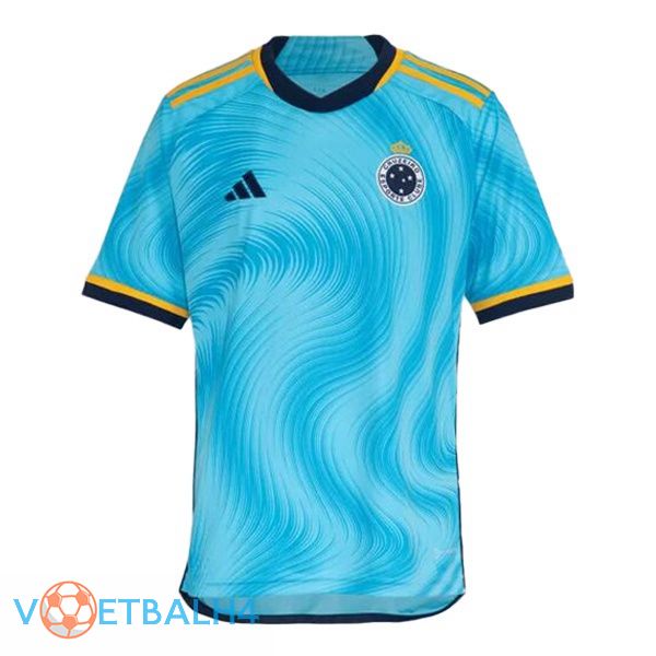 Cruzeiro EC voetbal jersey derde blauw 2023/2024