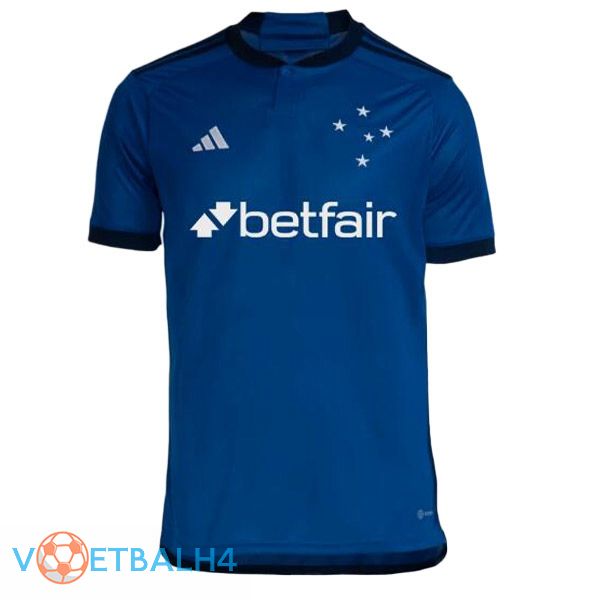 Cruzeiro EC voetbal jersey thuis blauw 2023/2024