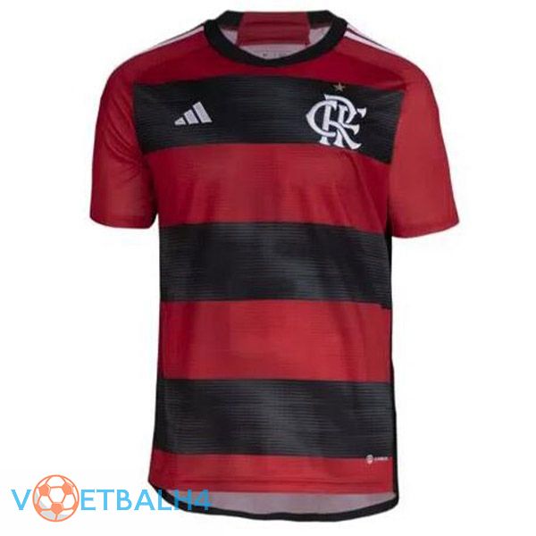 Flamengo voetbal jersey thuis rood 2023/2024