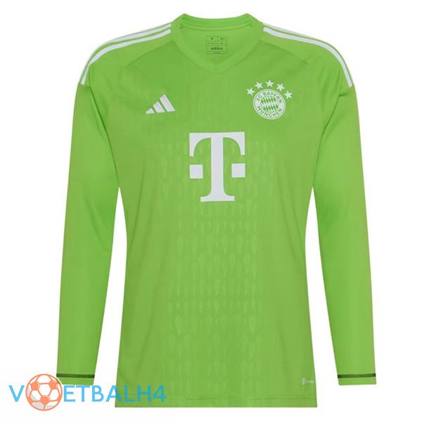 Bayern Munich voetbal jersey doelman lange mouwgroente 2023/2024