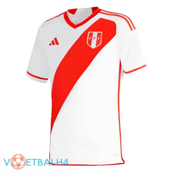 Peru voetbal jersey thuis wit 2023/2024