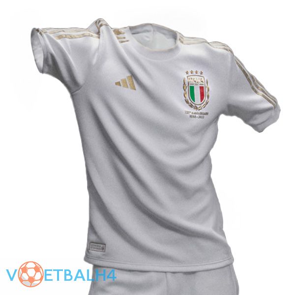 Italië voetbal jersey 125th jubileum editie wit 2023/2024