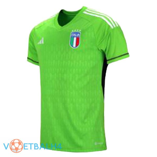 Italië doelman voetbal jersey groente 2023/2024