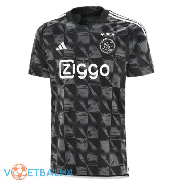 AFC Ajax derde voetbal jersey zwart 2023/2024