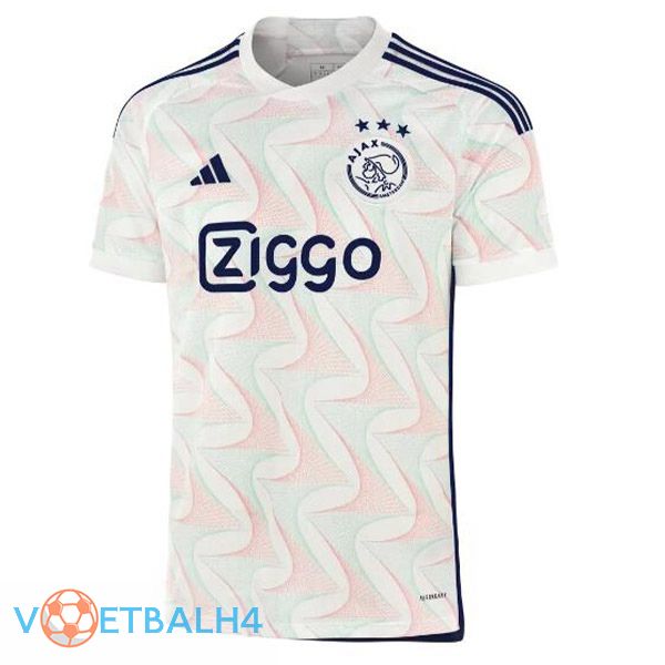 AFC Ajax voetbal jersey uit wit 2023/2024