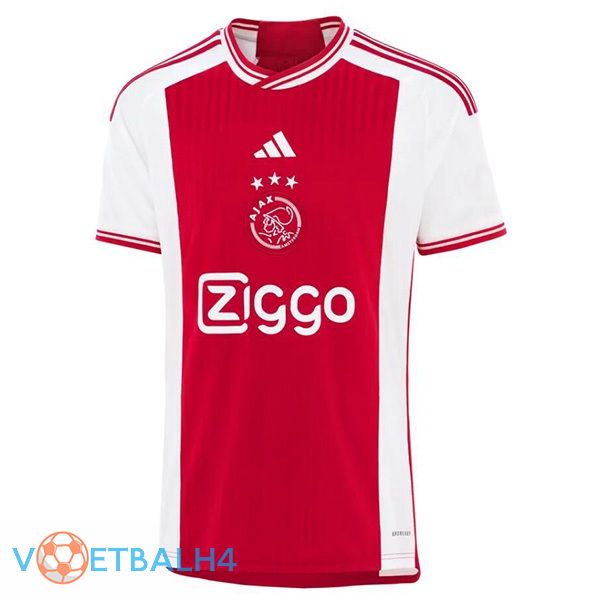 AFC Ajax voetbal jersey thuis rood wit 2023/2024